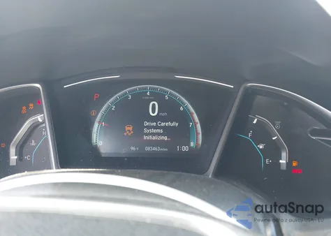 2018 Honda Civic Ex-L from USA, damaged, VIN JHMFC1F78JX002873